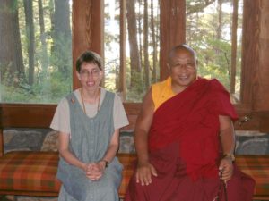 Chodron and Rinpoche in Kittery, Maine